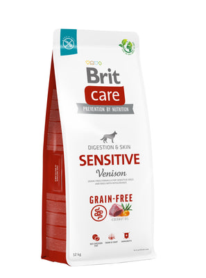 BRIT CARE Grain-free Digestion & Skin Sensitive, divljac i krumpir, 12kg